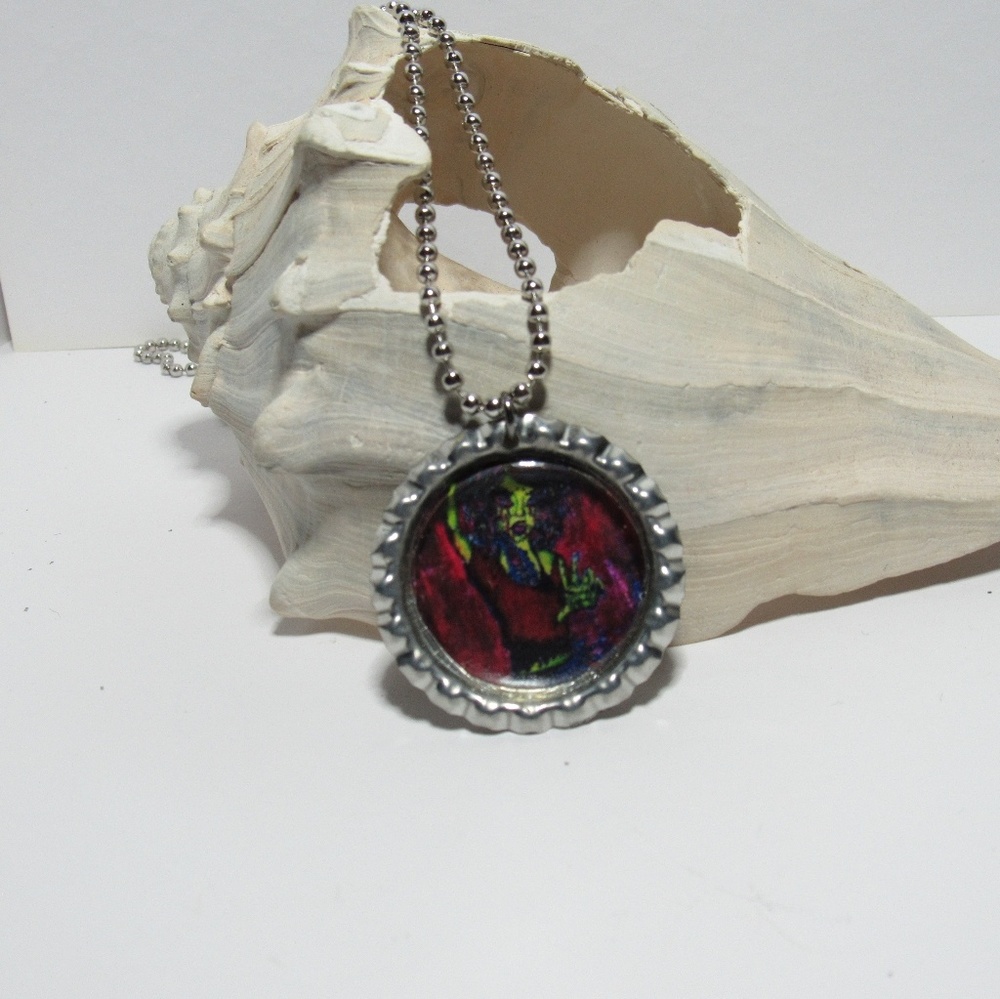 Zombie Girl Necklace